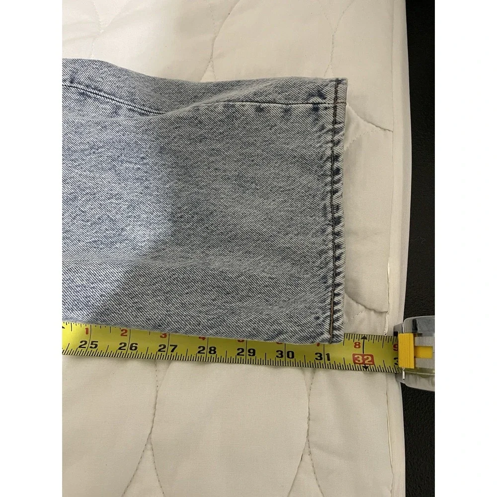 Levi's 501 Skateboarding Jeans Patchwork Cut And Shut! Sz 32x32 NWOT!